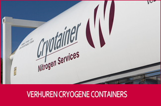 Verhuur cryogene containers